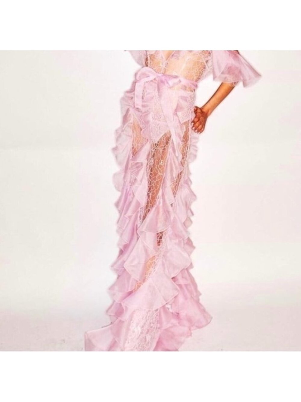 Alice McCall Valarie  Ruffled Lace Pants